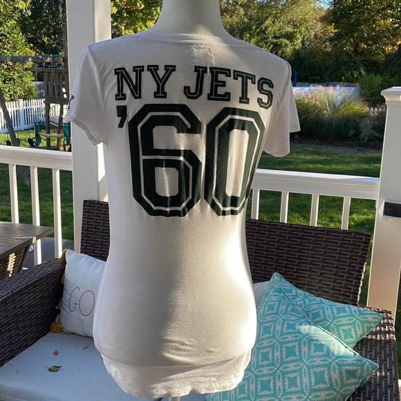 GUC Vintage Pink Victoria’s Secret/NFL NY Jets Tailgate Tee - Picture 8 of 11
